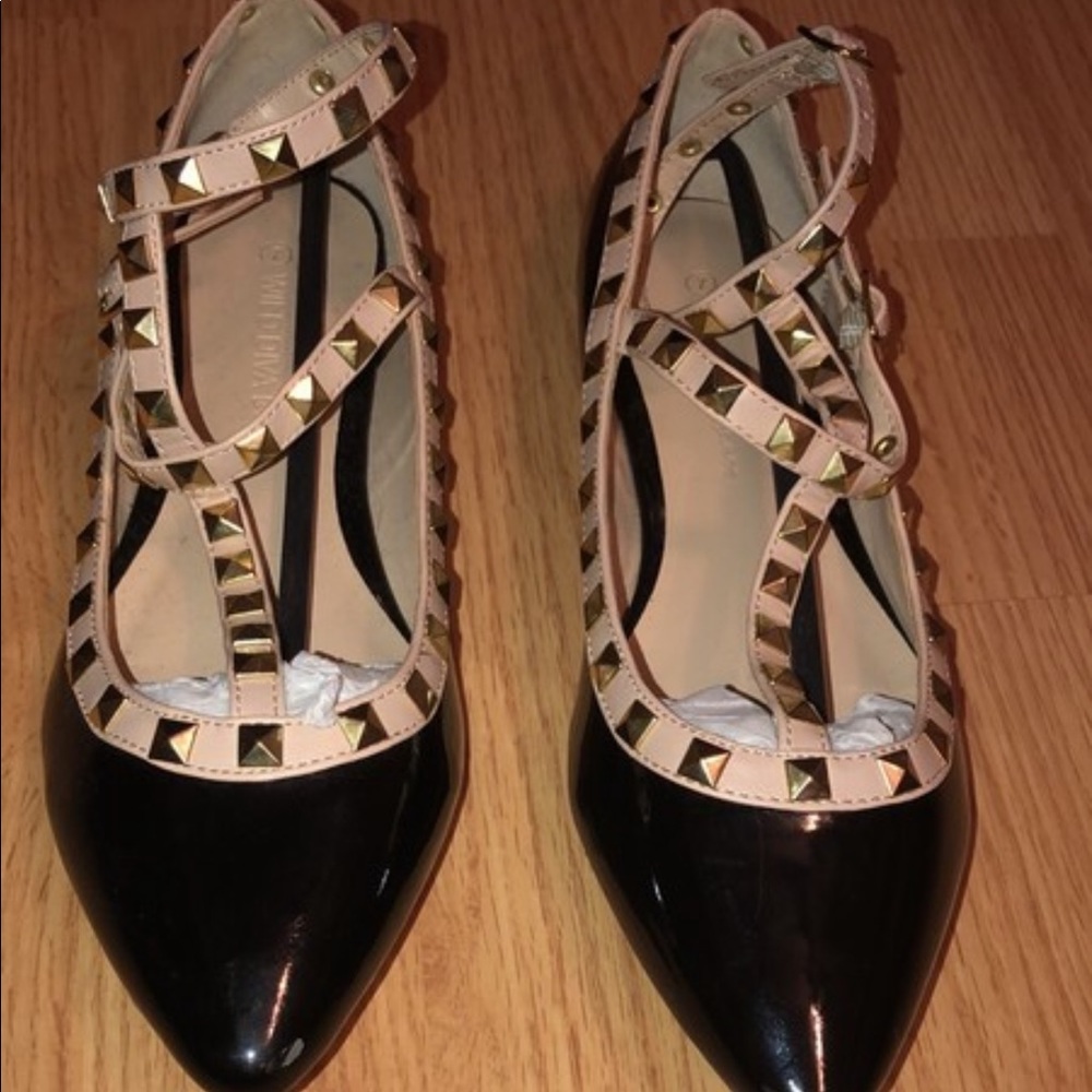 Black flats